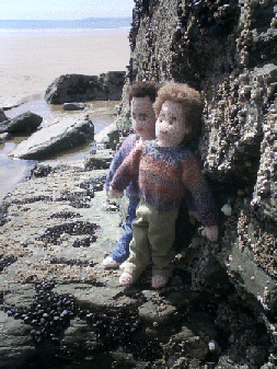 Dave and Gary visit the beach.